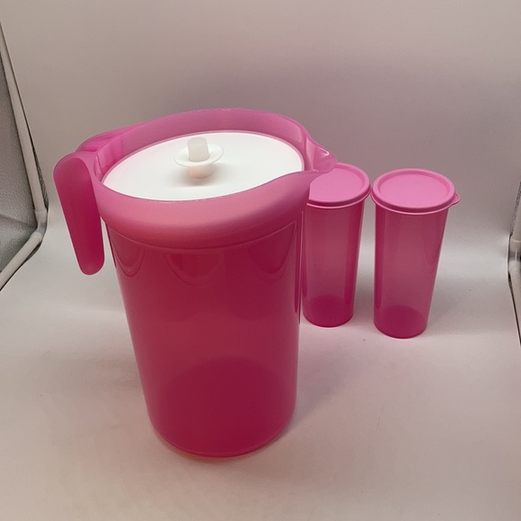Tupperware Jumbo Jug and 4 Tumblers Set - Picture 5 of 16